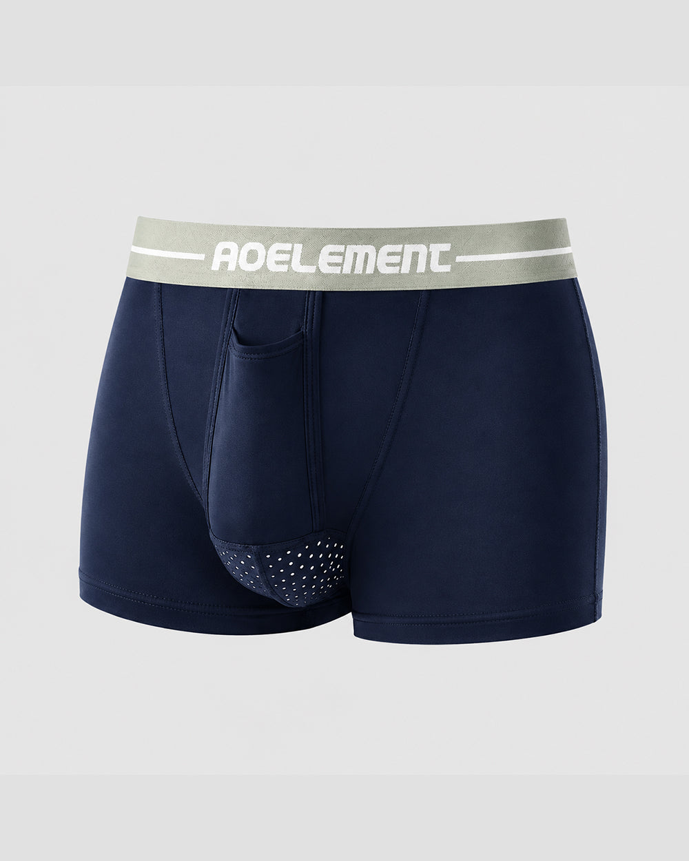 Calzoncillo bóxer para hombre con doble bolsillo y abertura independiente-thumbmail-25