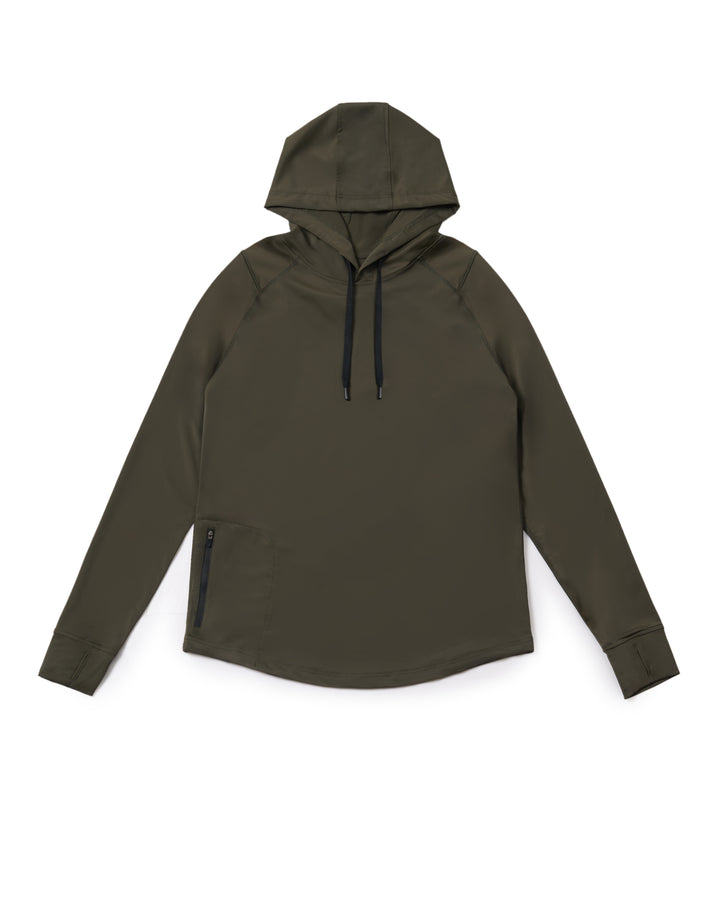 Men's Performance Training Hoodie with Zipper Pocket