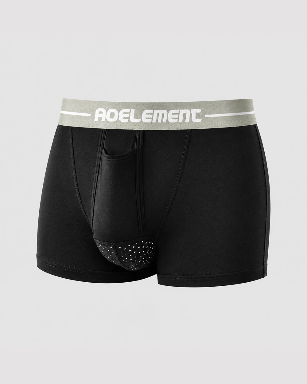 Calzoncillo bóxer para hombre con doble bolsillo y abertura independiente-thumbmail-24