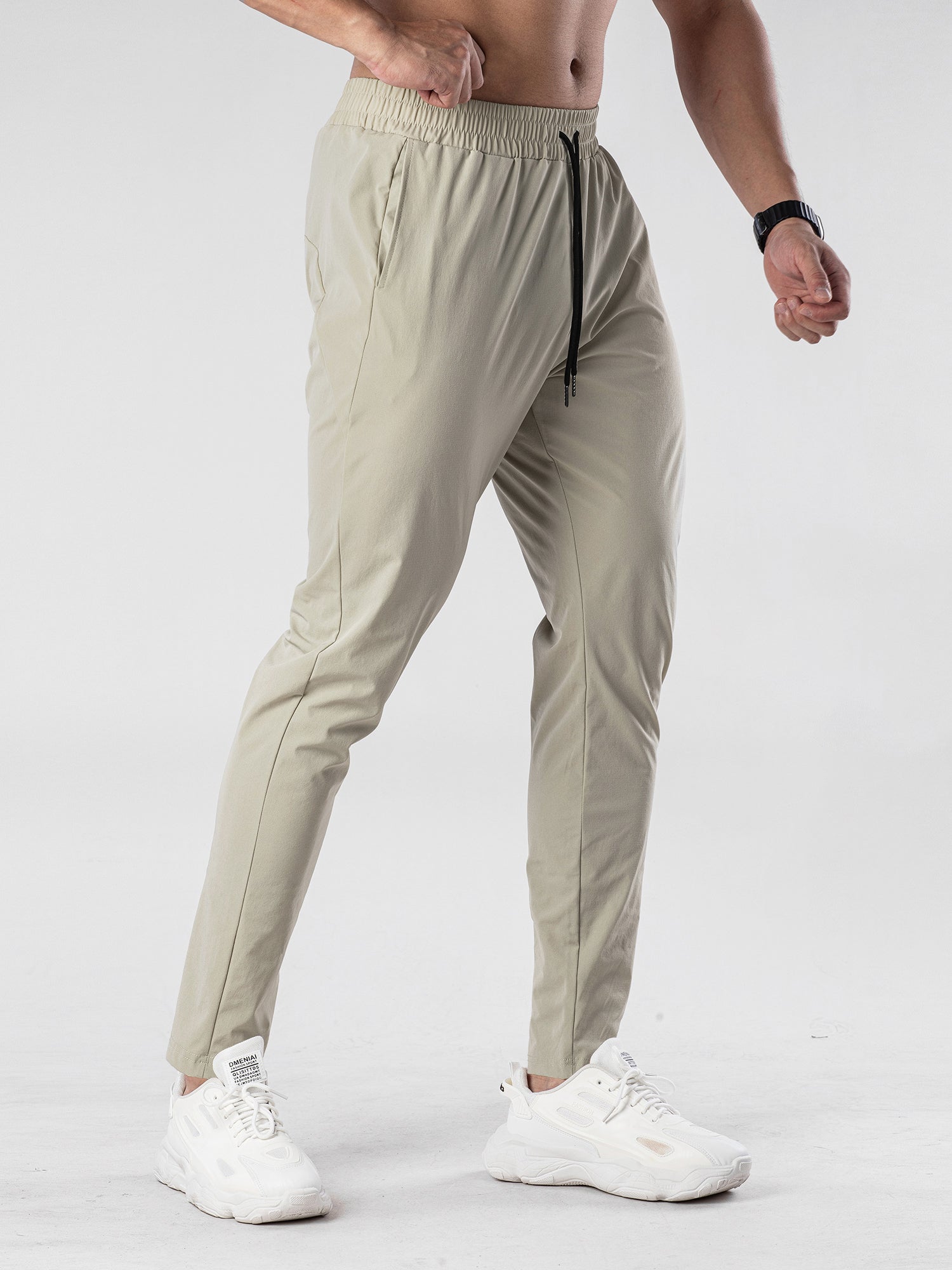 Men’s Quick-Dry Performance Tapered Joggers - Ahaselected