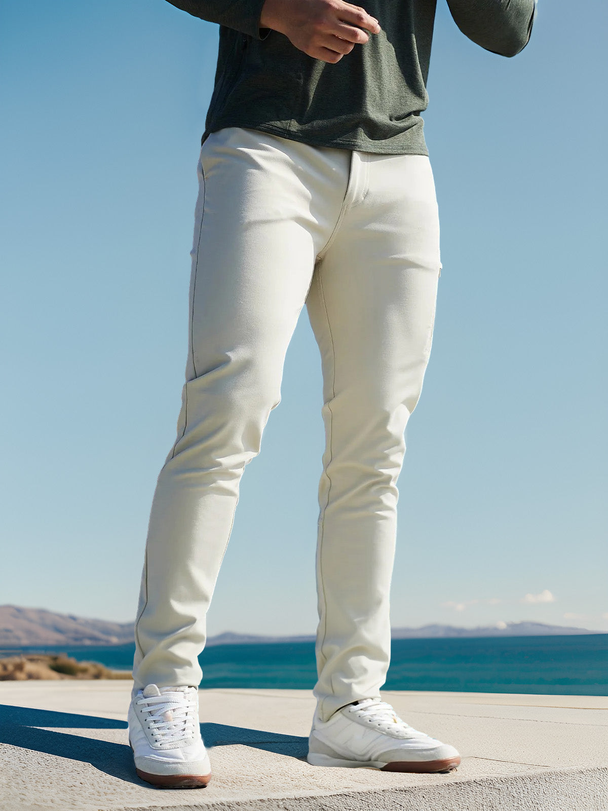Big & Tall - Meta Twill Performance Stretch Pant - Ahaselected