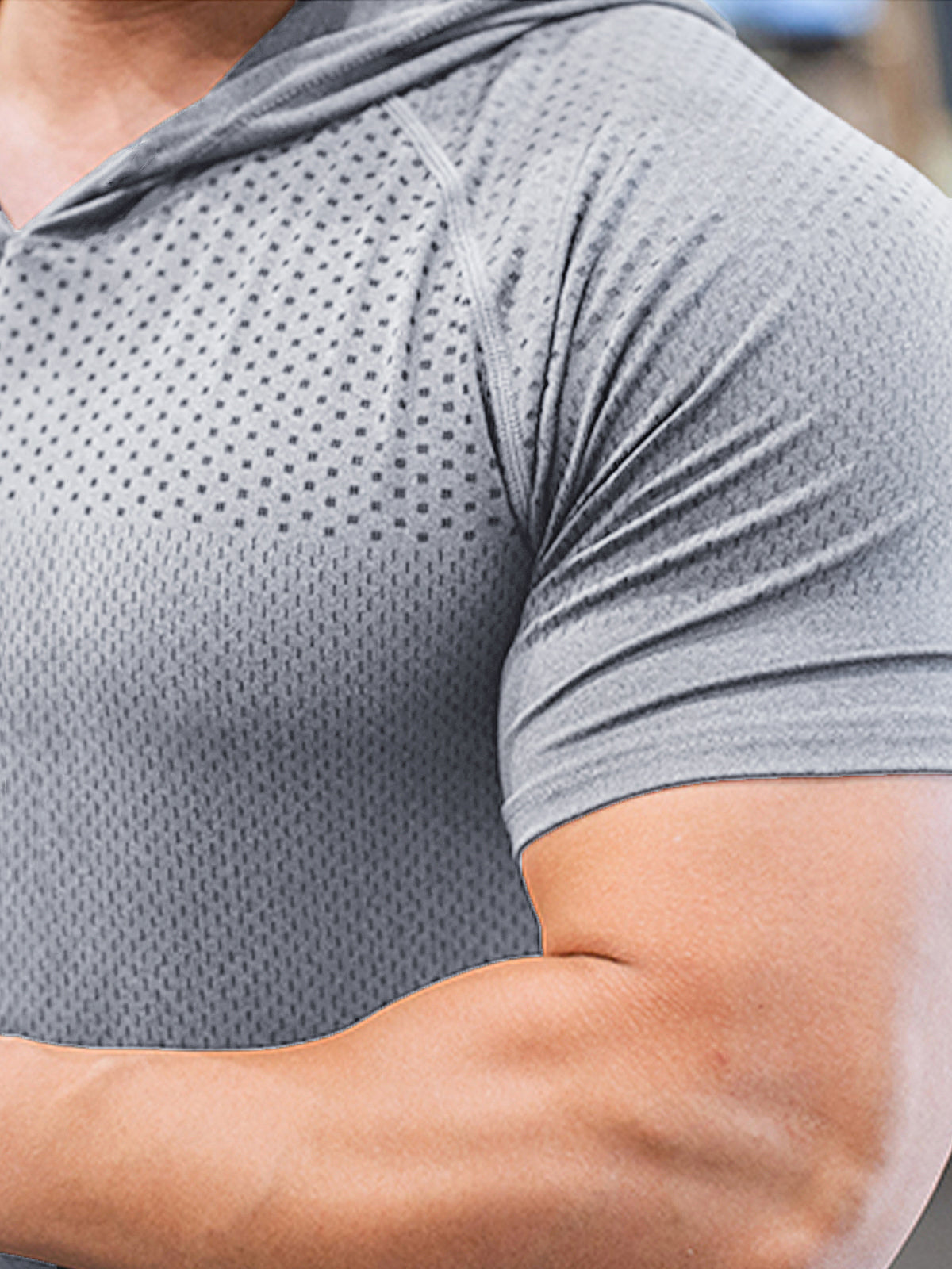 M's Core Hooded Performance Shirt-Short Sleeve - Ahaselected