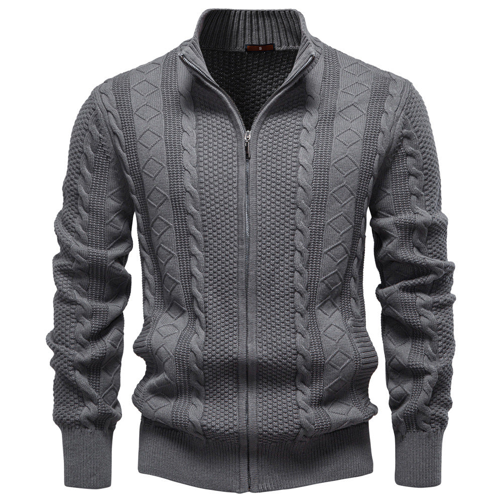 Men's Woolen Jacket Coat - Ahaselected