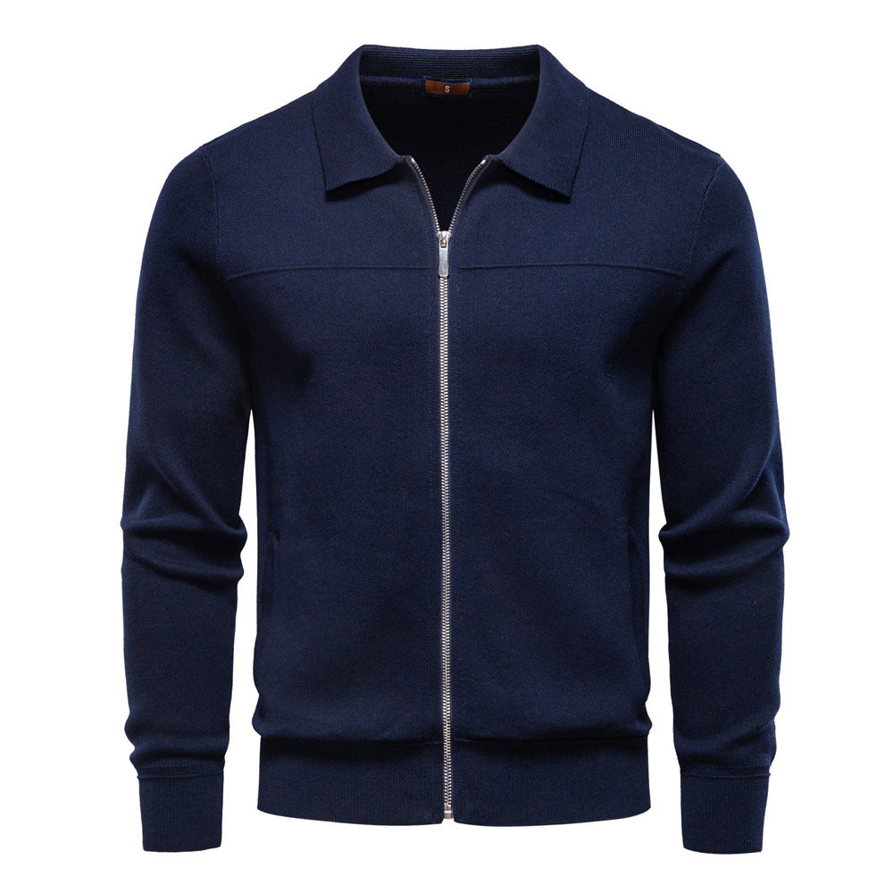 Jacket Sweater Cardigan Zipper Casual Jacket For Men - Ahaselected