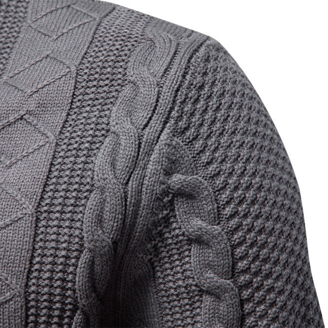 Men's Woolen Jacket Coat - Ahaselected