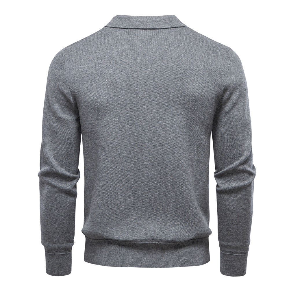 Jacket Sweater Cardigan Zipper Casual Jacket For Men - Ahaselected