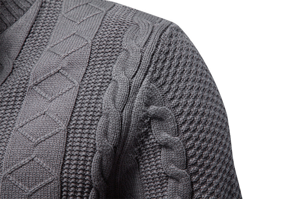 Men's Woolen Jacket Coat - Ahaselected