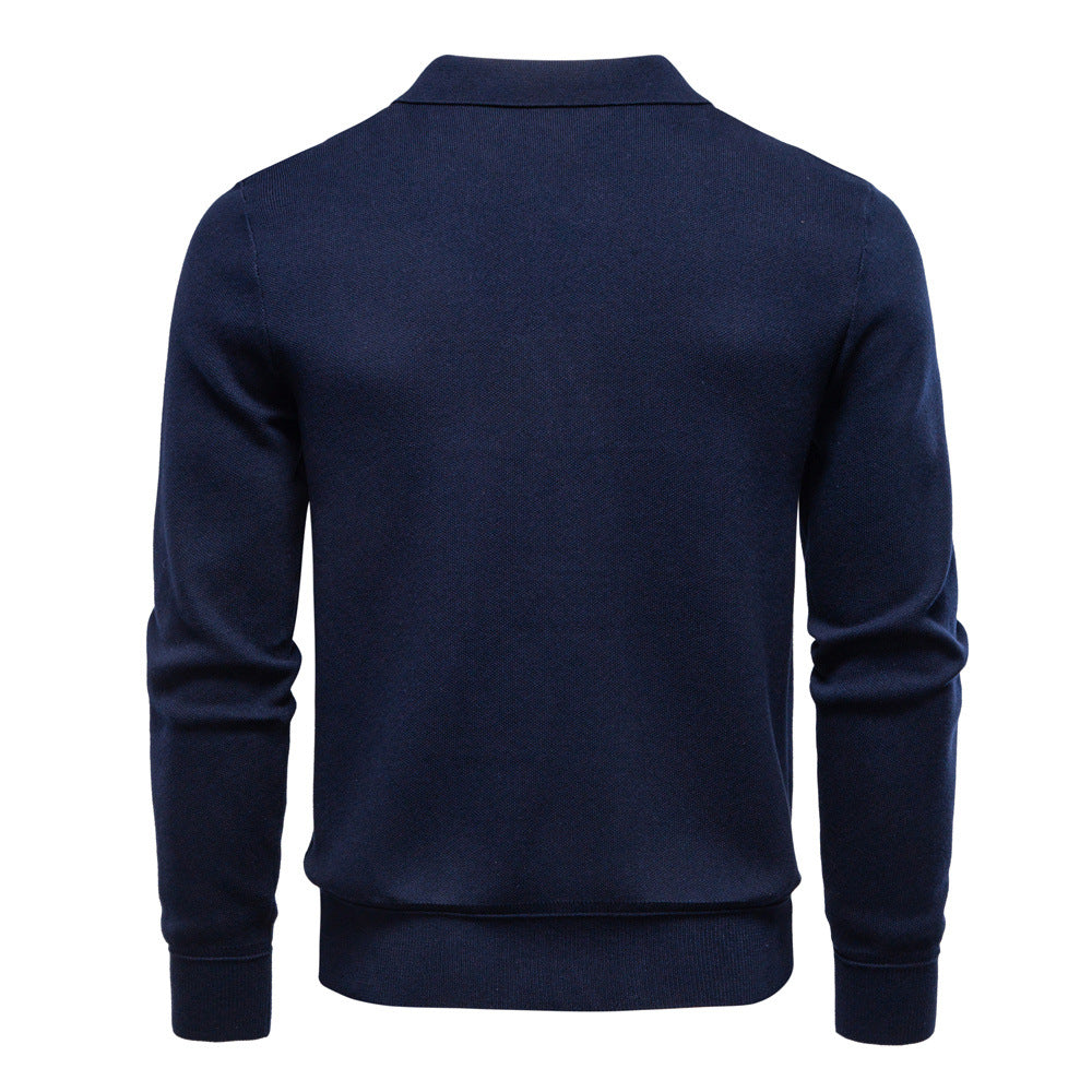 Jacket Sweater Cardigan Zipper Casual Jacket For Men - Ahaselected