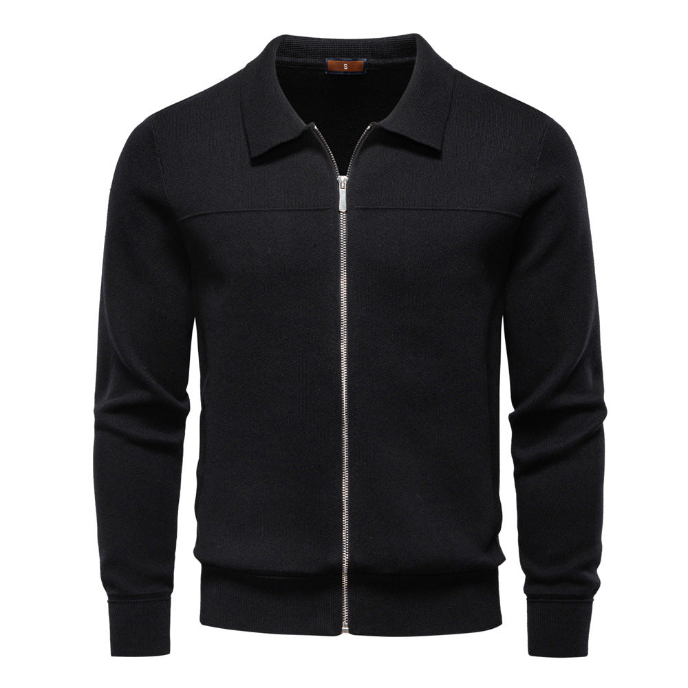 Jacket Sweater Cardigan Zipper Casual Jacket For Men - Ahaselected