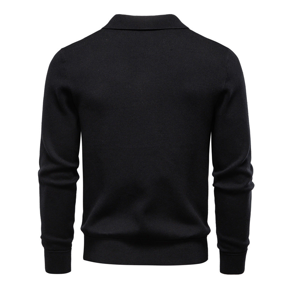 Jacket Sweater Cardigan Zipper Casual Jacket For Men - Ahaselected
