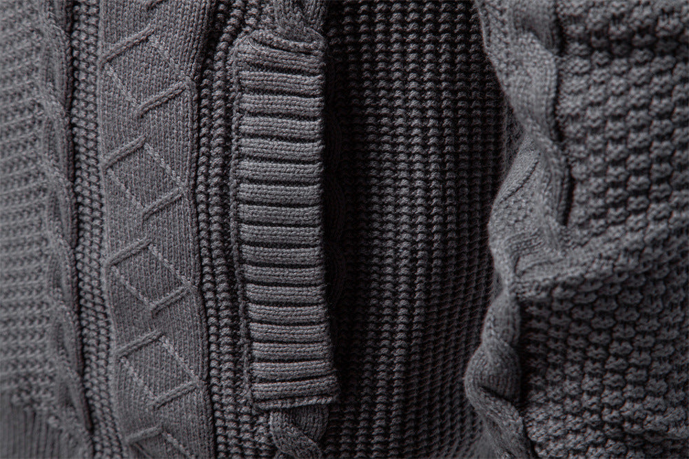 Men's Woolen Jacket Coat - Ahaselected