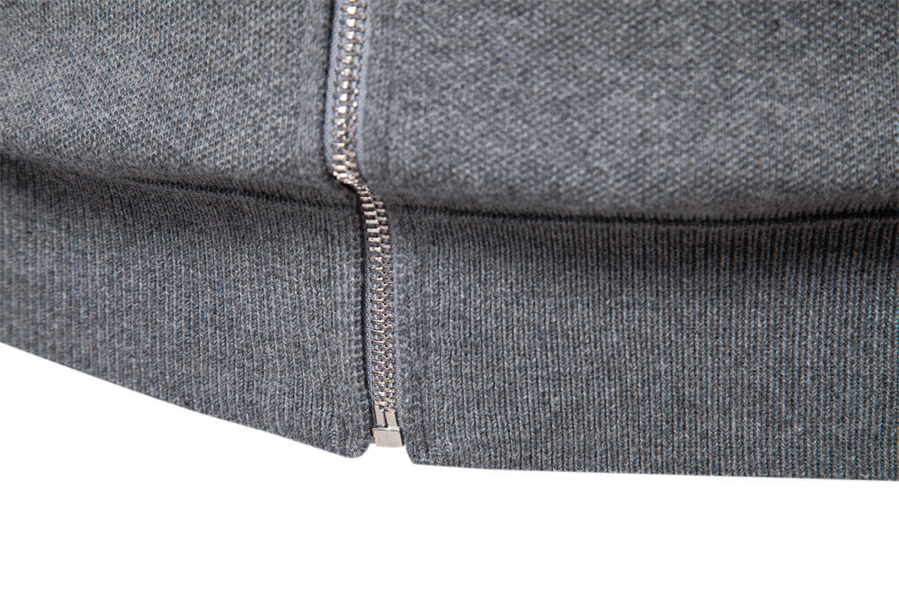 Jacket Sweater Cardigan Zipper Casual Jacket For Men - Ahaselected