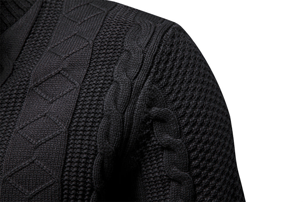 Men's Woolen Jacket Coat - Ahaselected