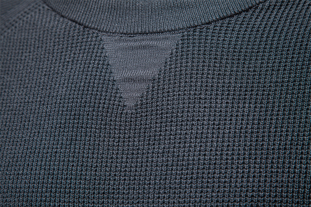 Men's Casual Sweater Solid Color Sweater - Ahaselected