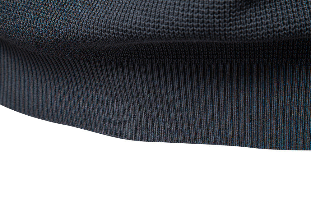 Men's Casual Sweater Solid Color Sweater - Ahaselected