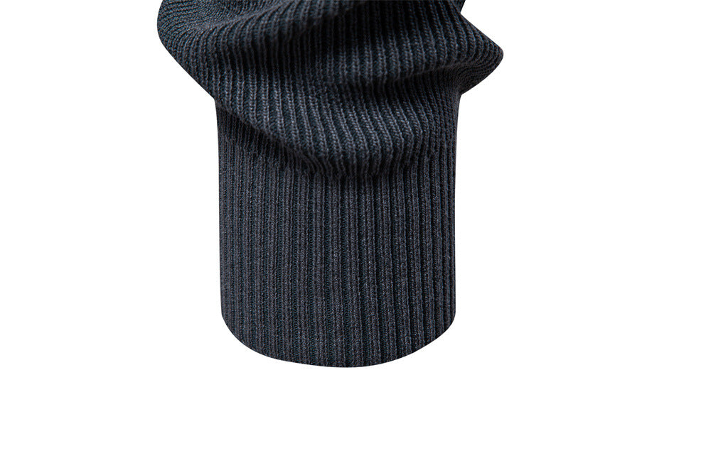 Men's Casual Sweater Solid Color Sweater - Ahaselected