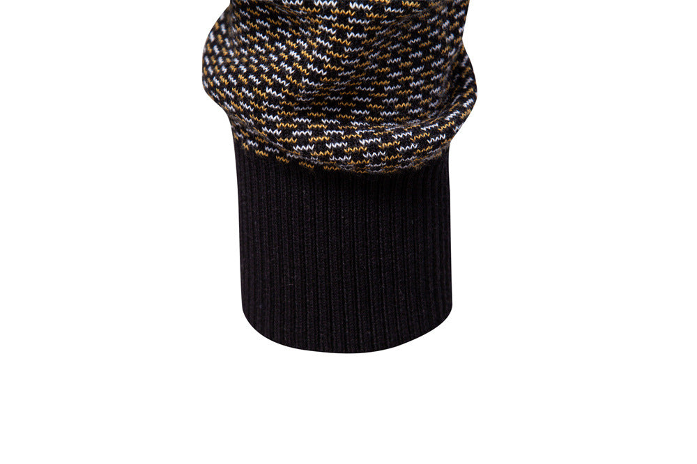 Thickened Sweater Half Zip Collar Casual Sweater For Men - Ahaselected