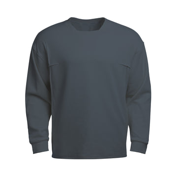 Soft Velvet Fleece Crewneck Sweatshirt
