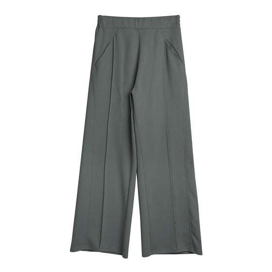 Men's Mid-Waist Wide-Leg Pants - Ahaselected