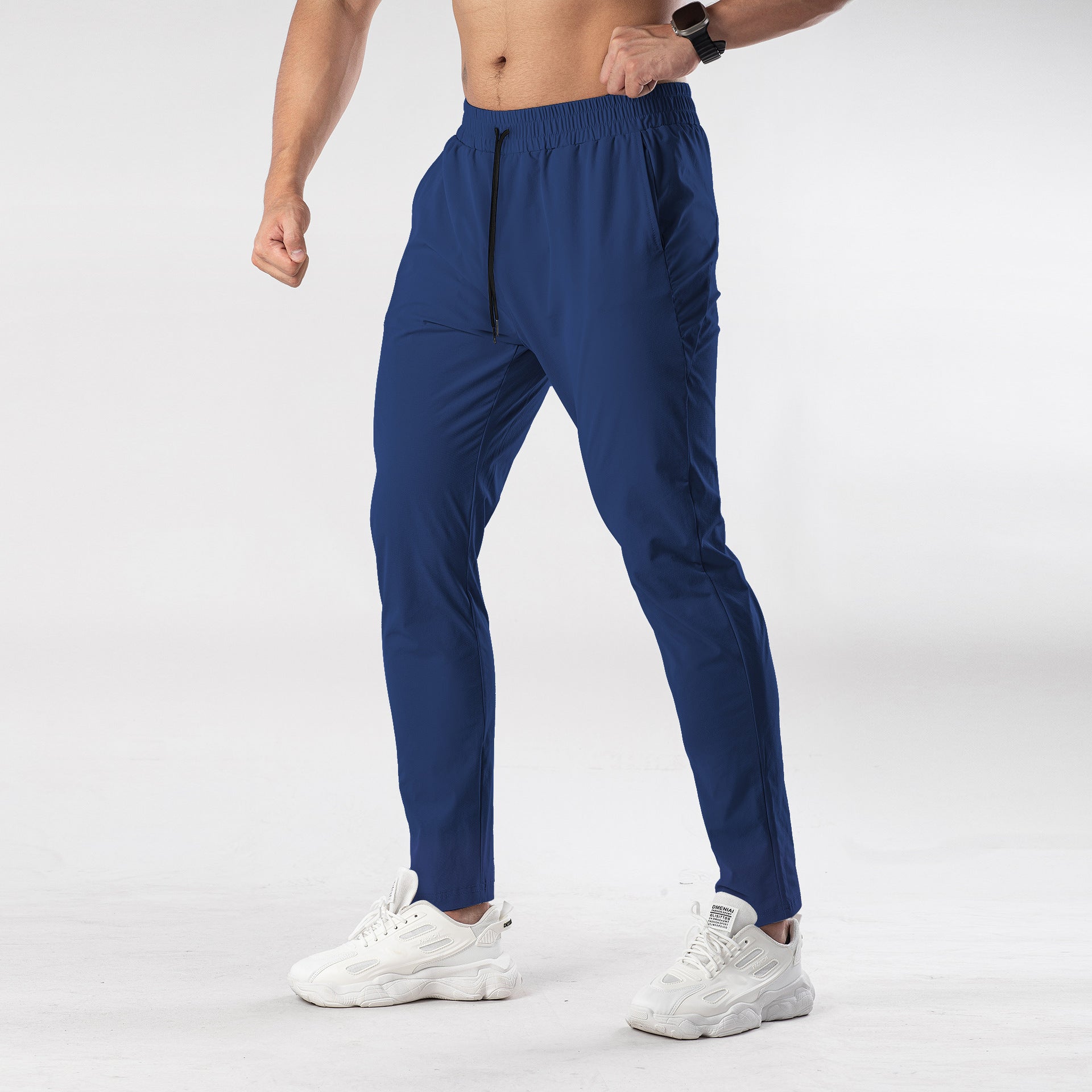 Fitness Pants Zipper Loose Breathable Quick-drying Casual - Ahaselected