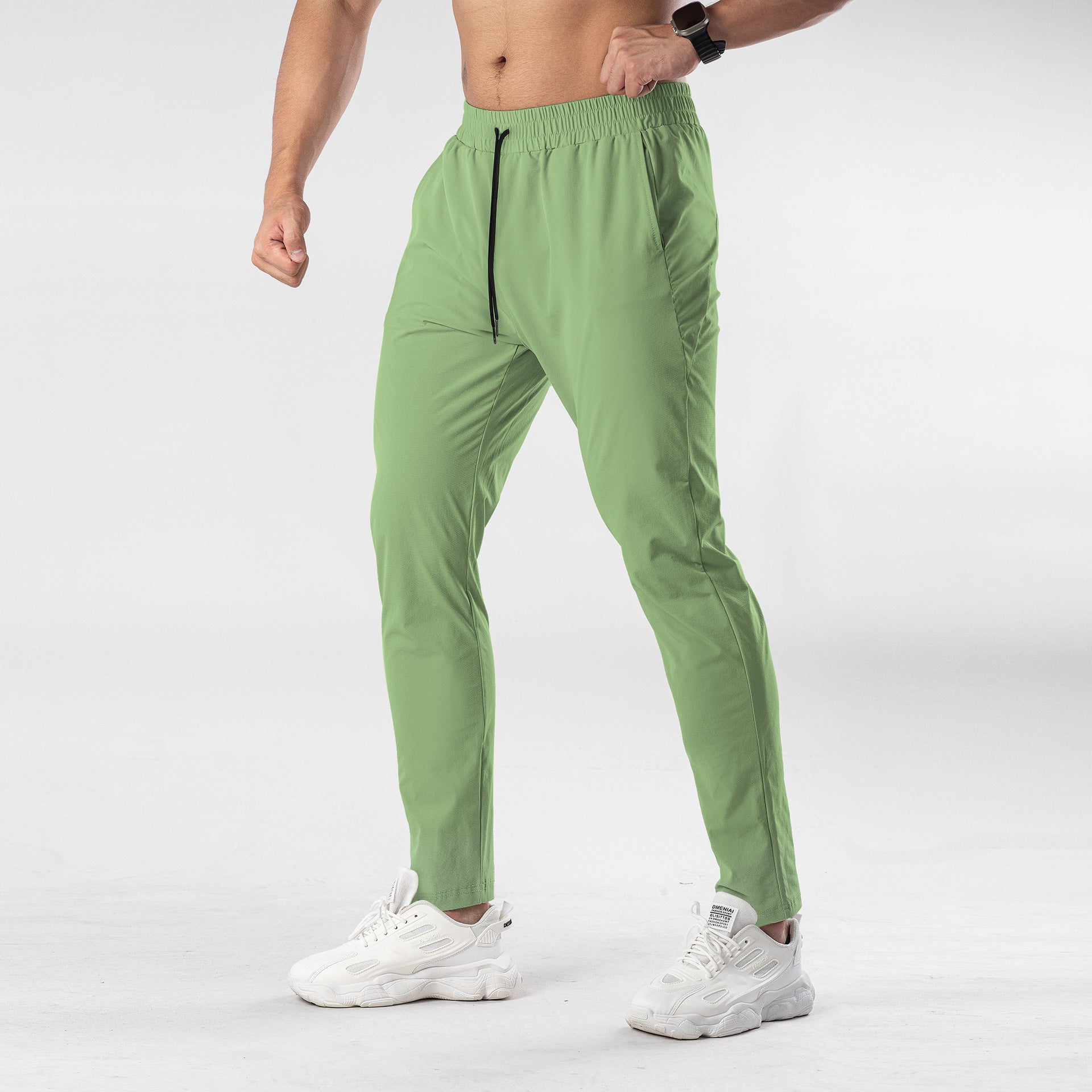 Fitness Pants Zipper Loose Breathable Quick-drying Casual - Ahaselected