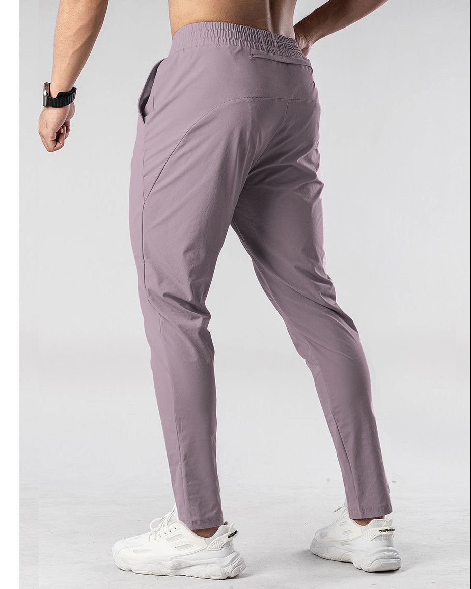 Fitness Pants Zipper Loose Breathable Quick-drying Casual - Ahaselected