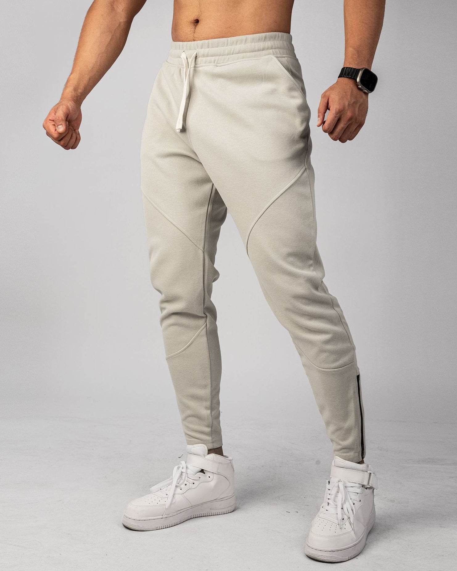 Leisure Pants Zipper Foot Warm - Ahaselected