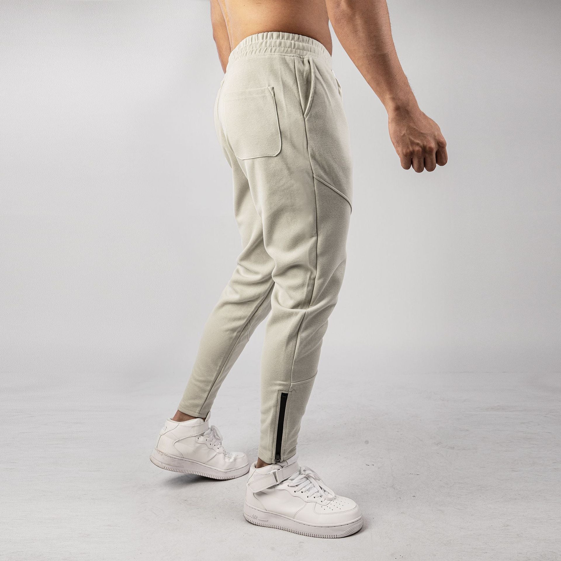 Leisure Pants Zipper Foot Warm - Ahaselected