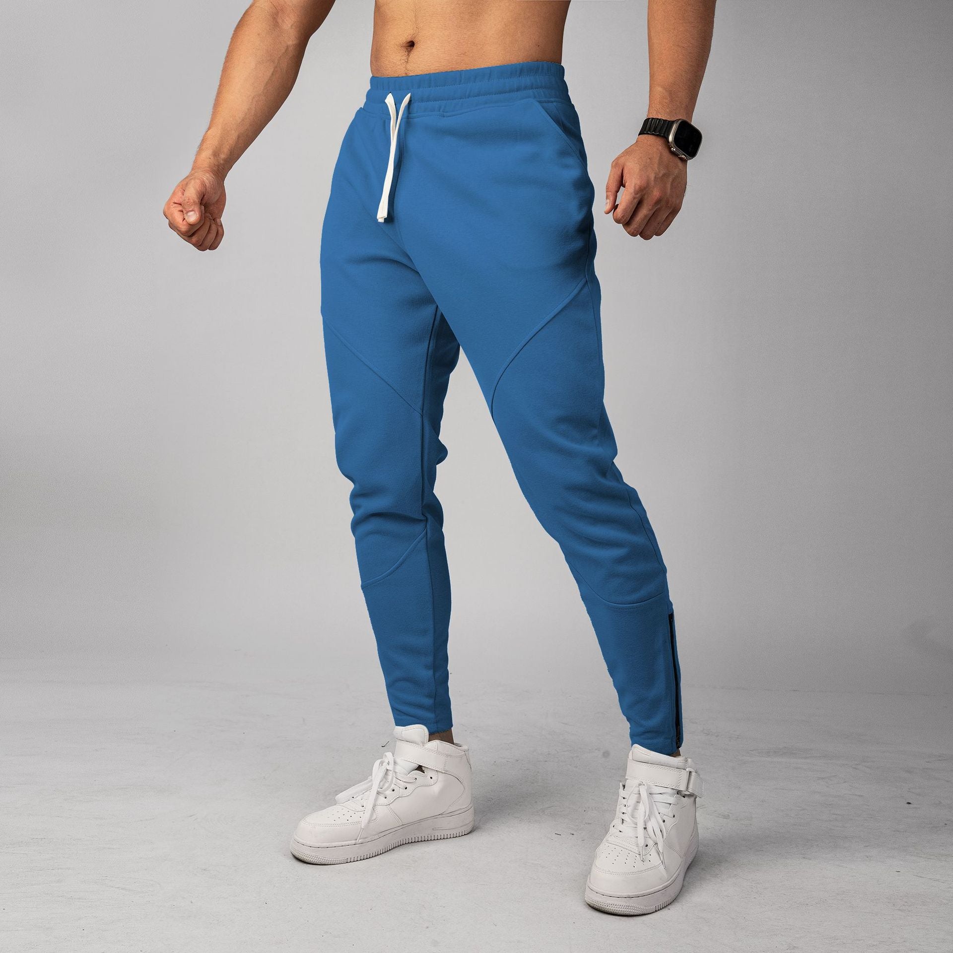Leisure Pants Zipper Foot Warm - Ahaselected