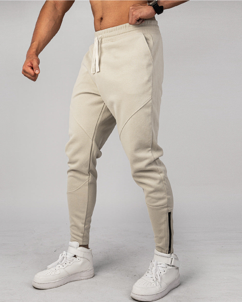 Leisure Pants Zipper Foot Warm - Ahaselected