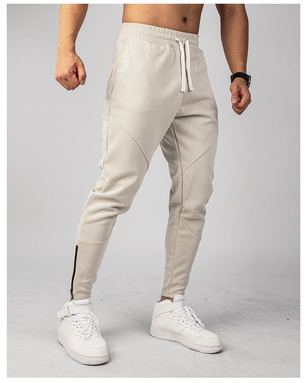 Leisure Pants Zipper Foot Warm - Ahaselected