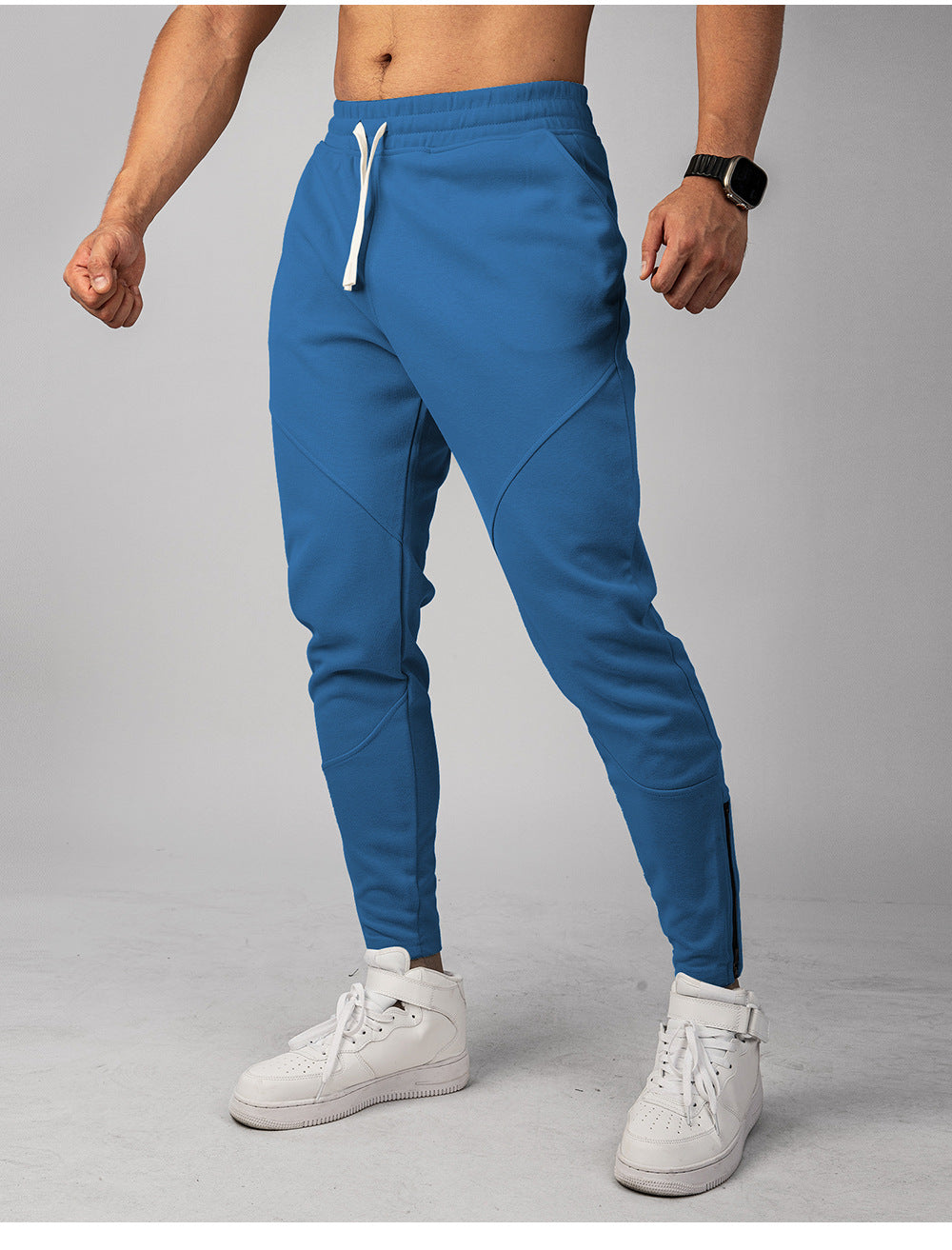 Leisure Pants Zipper Foot Warm - Ahaselected