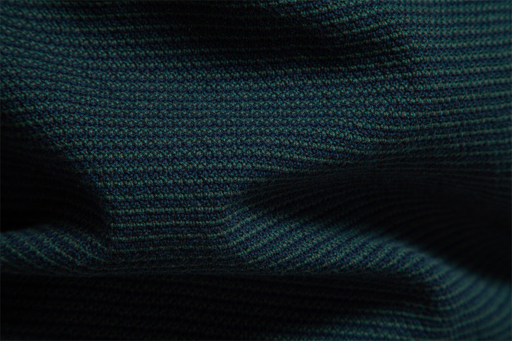 Men's Half-Zip Collar Cotton Sweater - Ahaselected