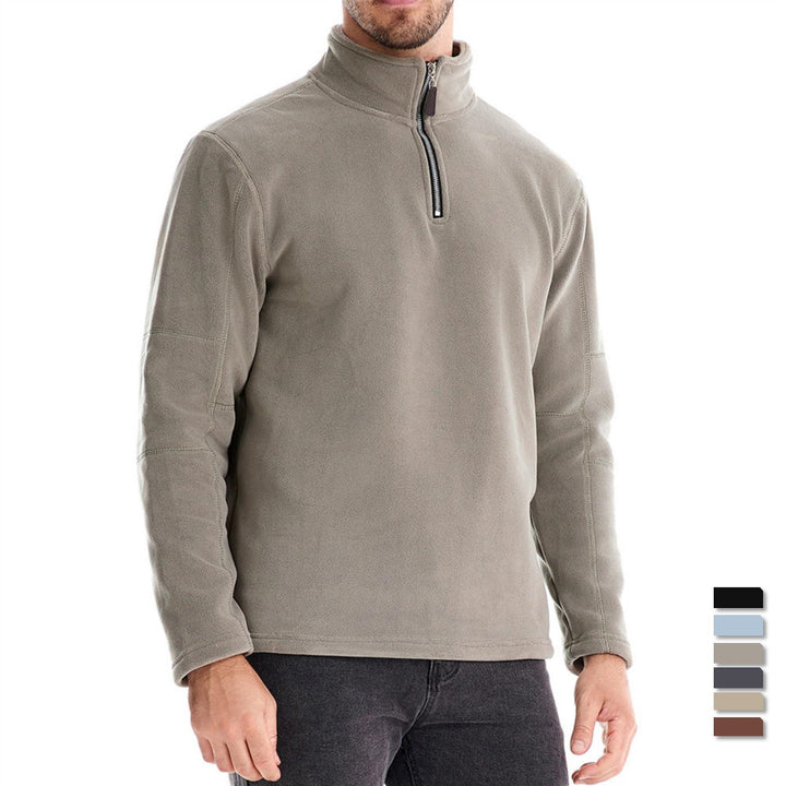 Men’s Warm Fleece Half-Zip Pullover