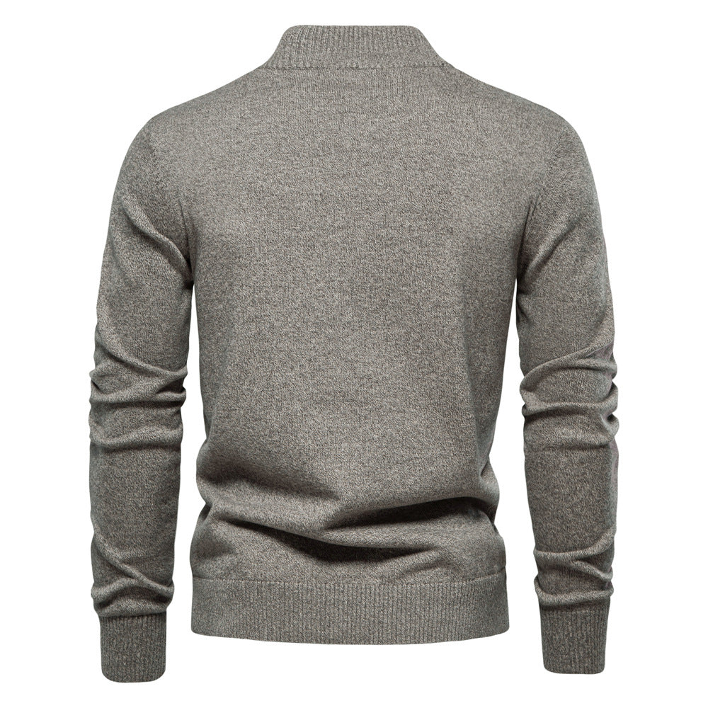 Classic Button-Up Knit Cardigan - Ahaselected