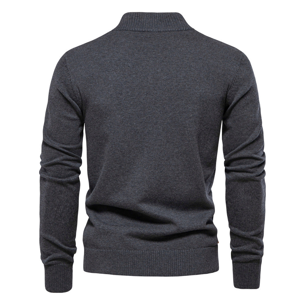 Classic Button-Up Knit Cardigan - Ahaselected