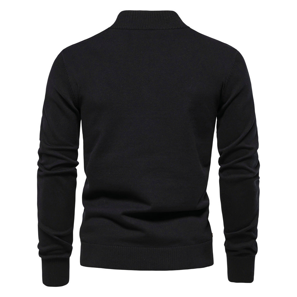 Classic Button-Up Knit Cardigan - Ahaselected