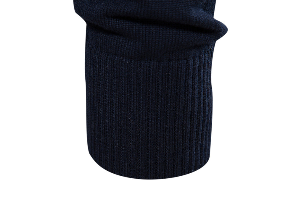 Classic Colorblock Half-Zip Sweater - Ahaselected