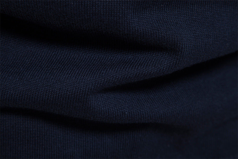 Classic Colorblock Half-Zip Sweater - Ahaselected