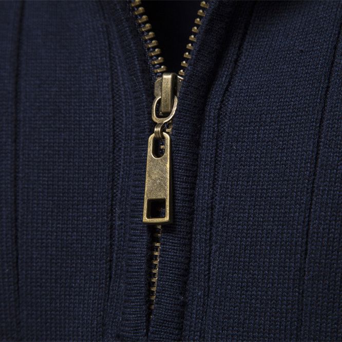 Heritage Ribbed Half-Zip Sweater - Ahaselected