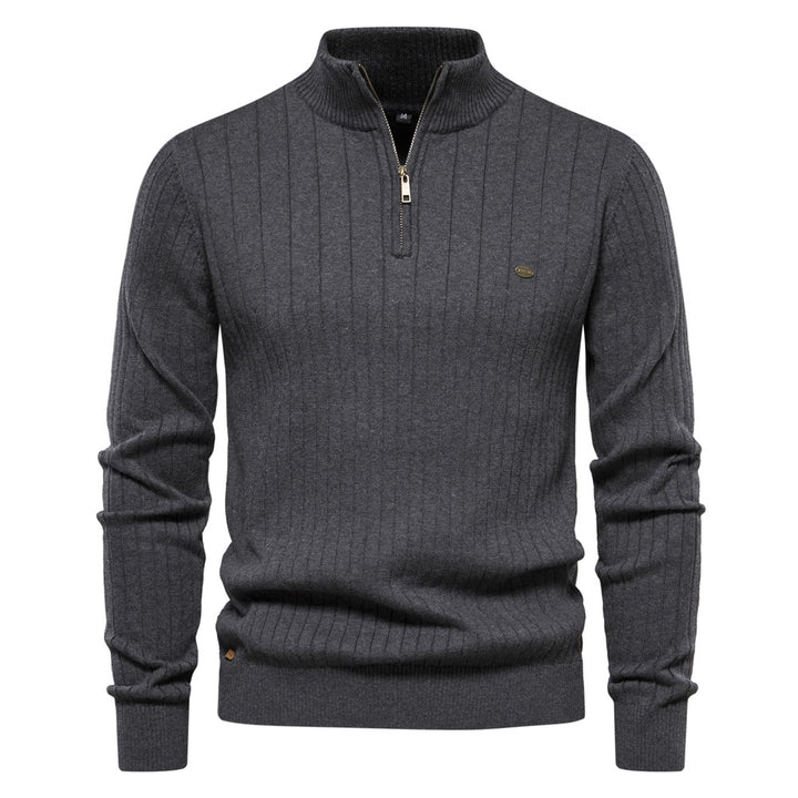 Heritage Ribbed Half-Zip Sweater