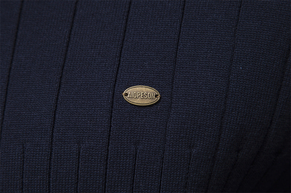 Heritage Ribbed Half-Zip Sweater - Ahaselected