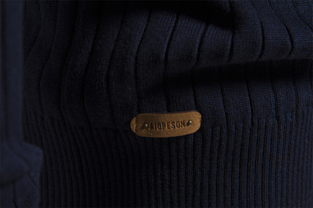 Heritage Ribbed Half-Zip Sweater - Ahaselected