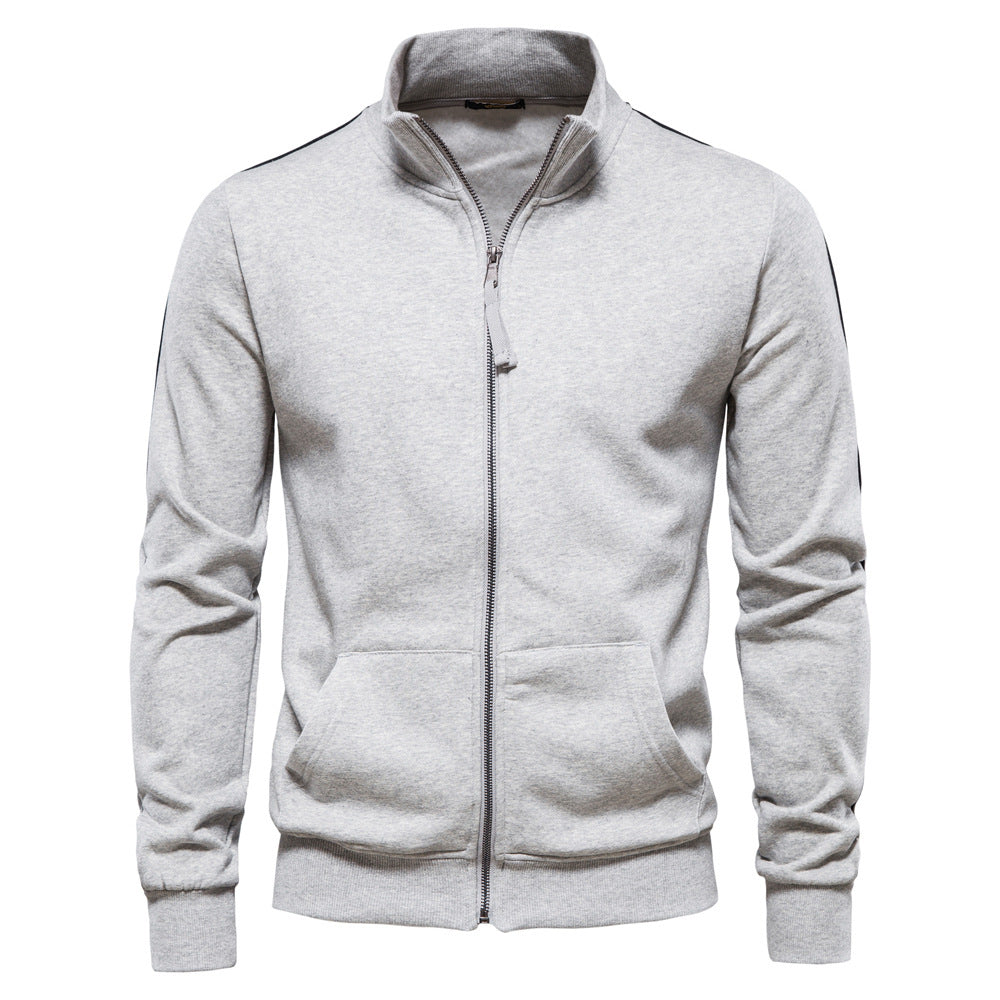 Essential Zip-Up Track Jacket - Ahaselected