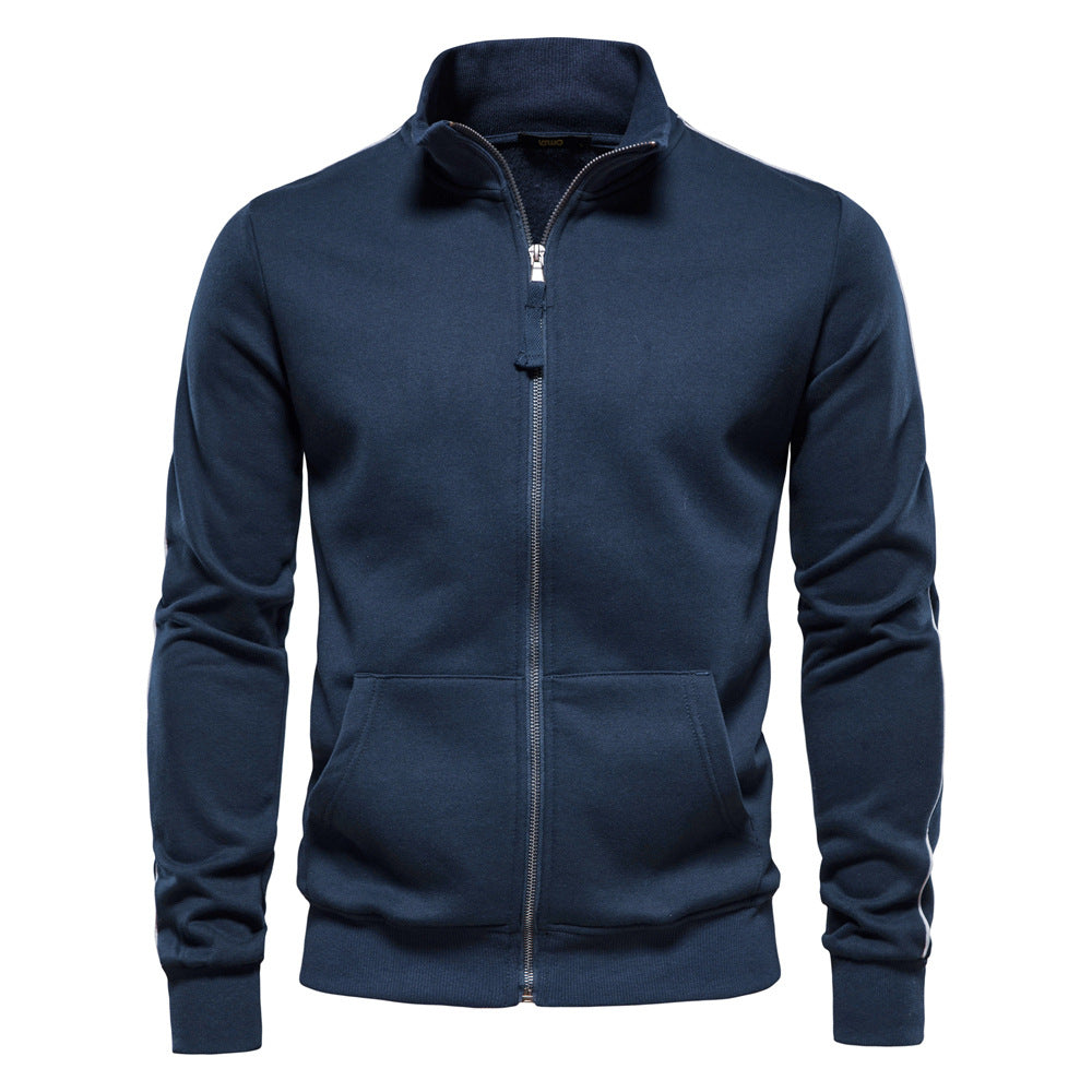 Essential Zip-Up Track Jacket - Ahaselected