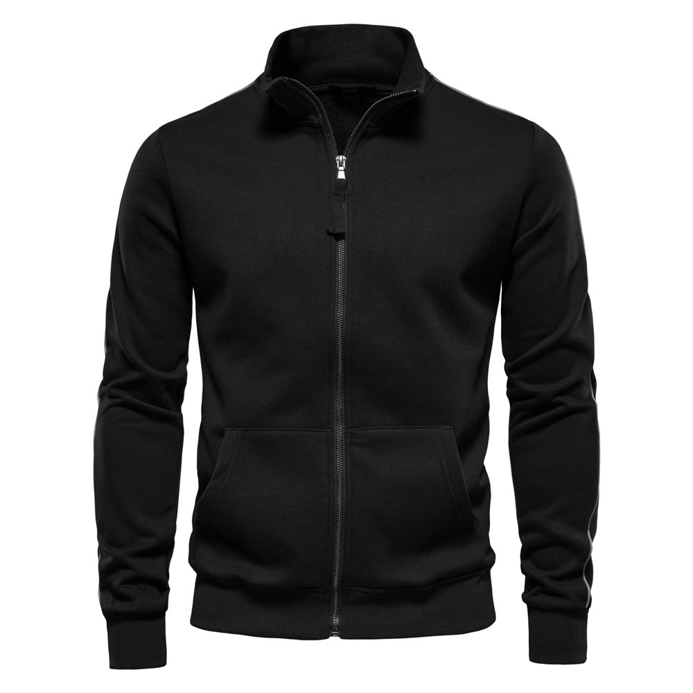 Essential Zip-Up Track Jacket - Ahaselected