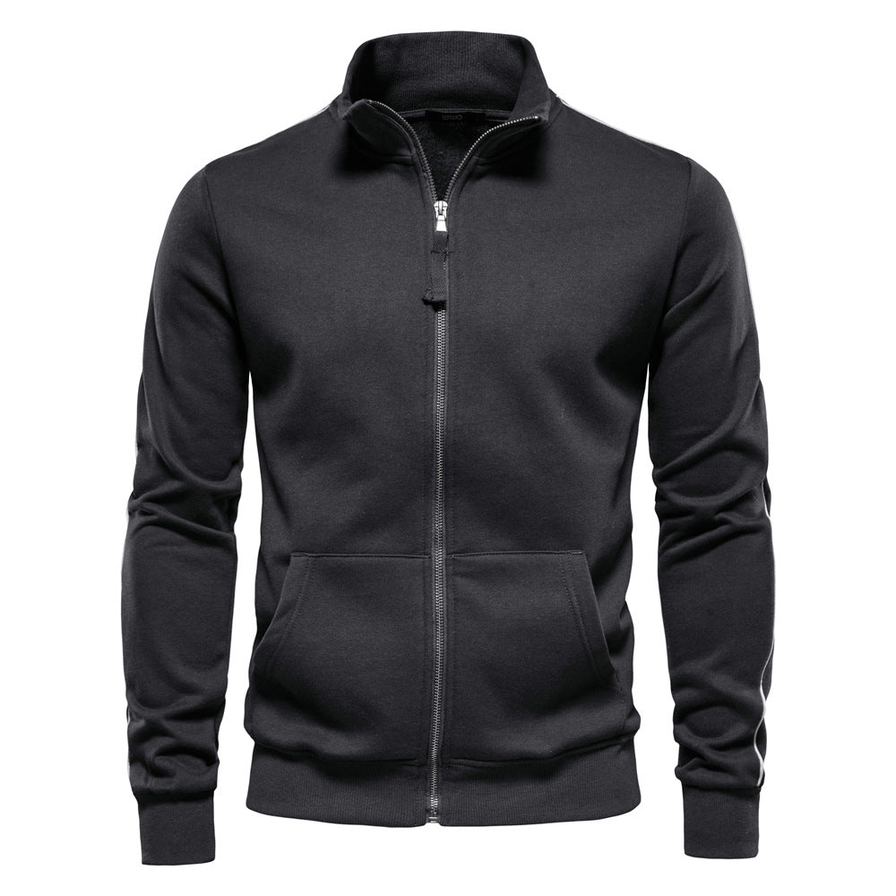 Essential Zip-Up Track Jacket - Ahaselected
