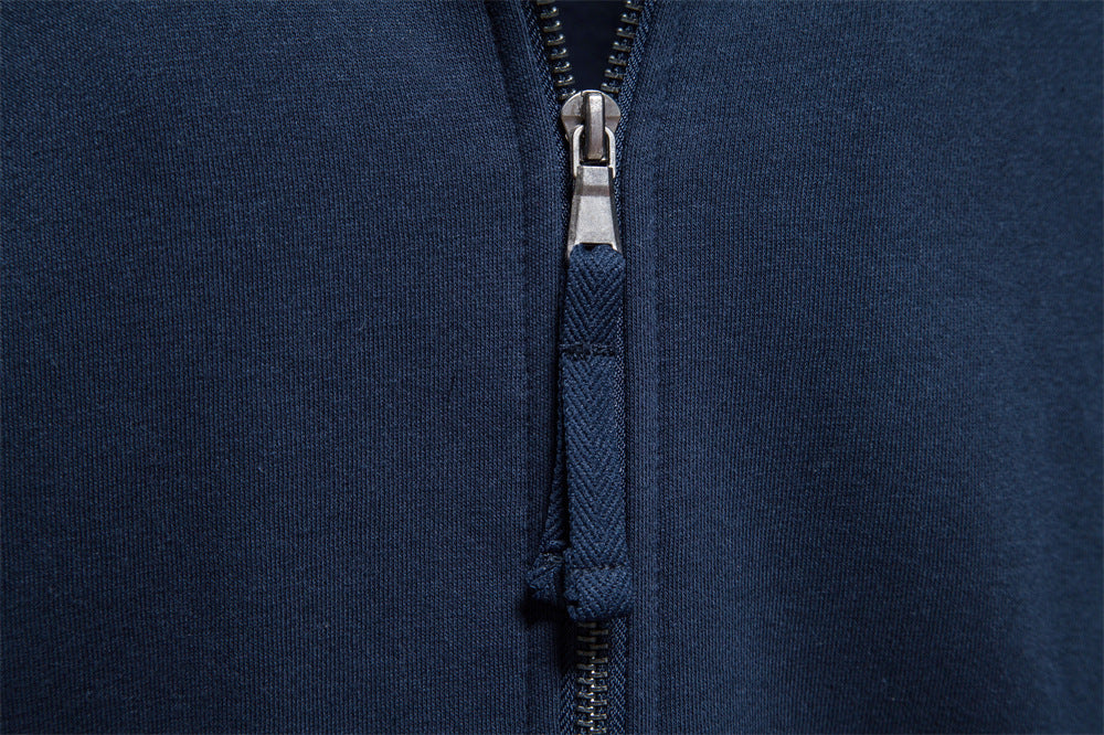 Essential Zip-Up Track Jacket - Ahaselected