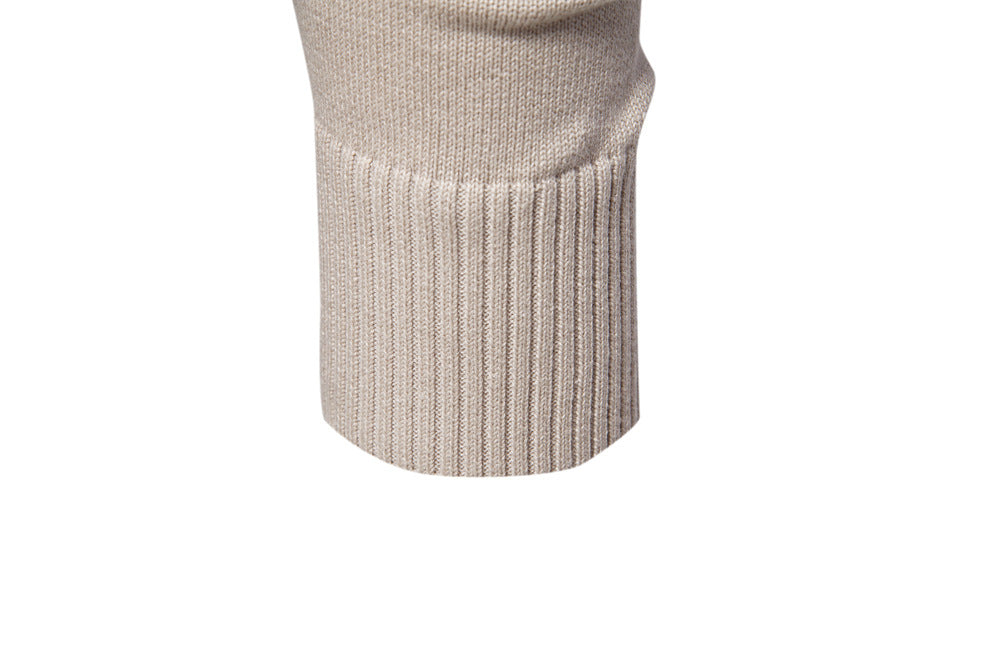 Classic Half-Zip Knit Sweater - Ahaselected