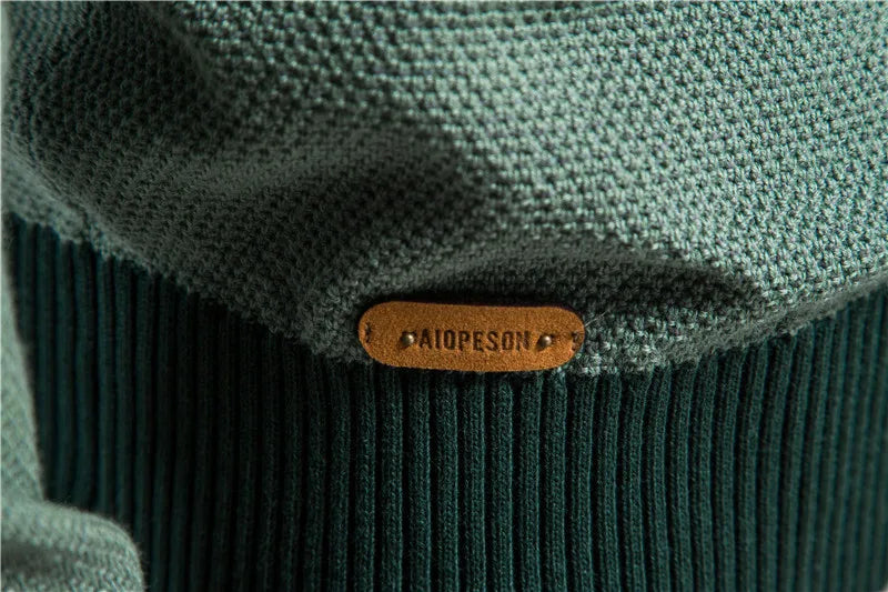 Colorblock Long Sleeve Pullover Sweater - Ahaselected